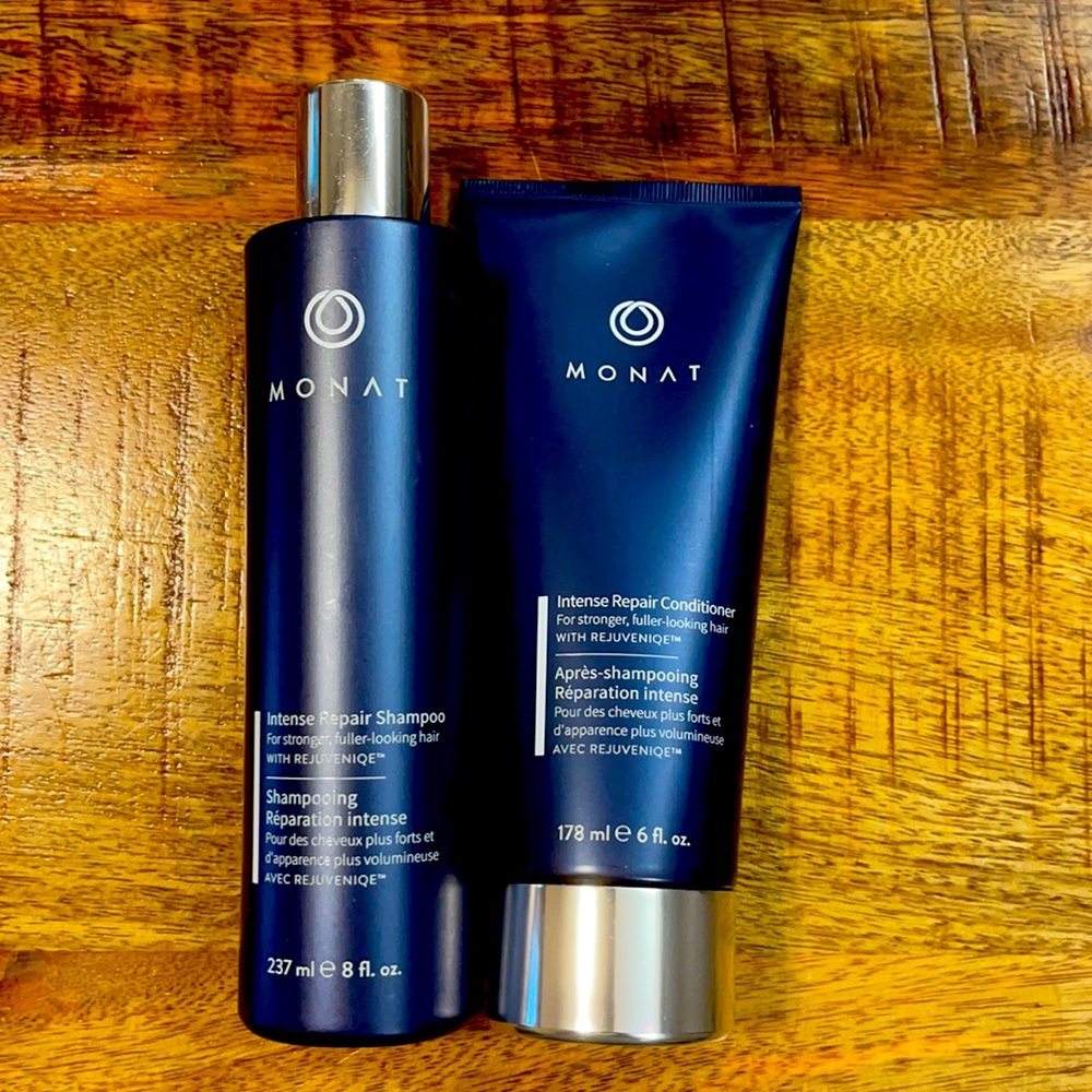 Monat intense repair shampoo and conditioner